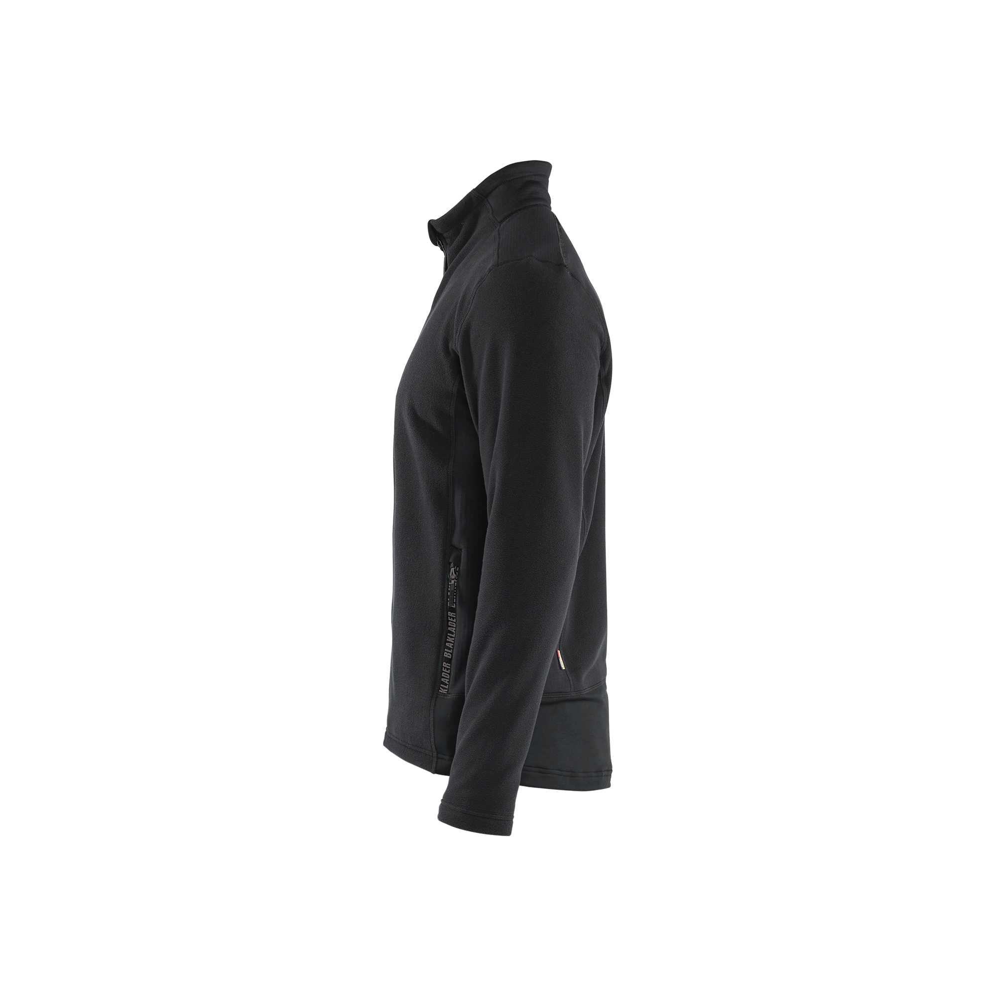 BLAKLADER 47651010 Microfleece Jacket Hi Vis Reflective Work Jacket MEN - Antipilling